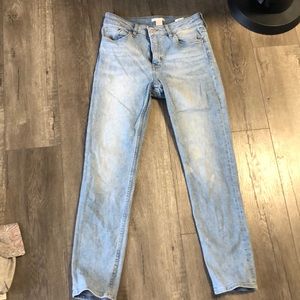 Mom jeans light wash